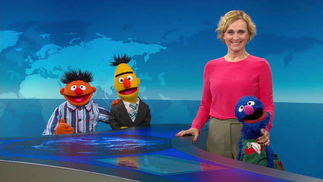 Kann das Niveau nur heben: Ernie und Bert treten in den Tagesthemen auf