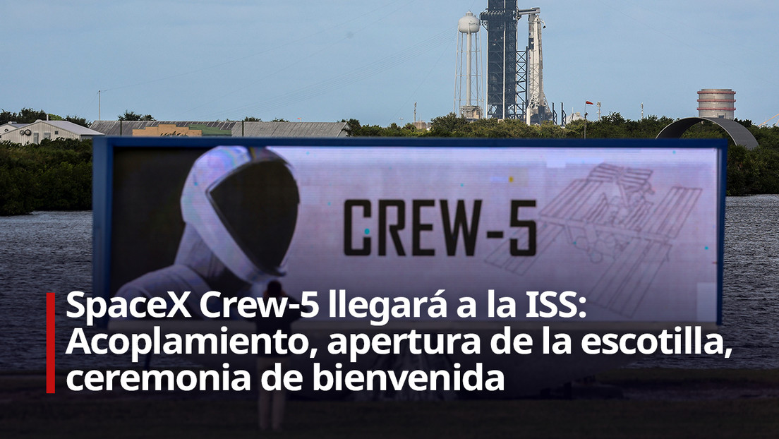 EN VIVO: Acoplamiento de la cápsula Crew Dragon de SpaceX a la Estación Espacial Internacional