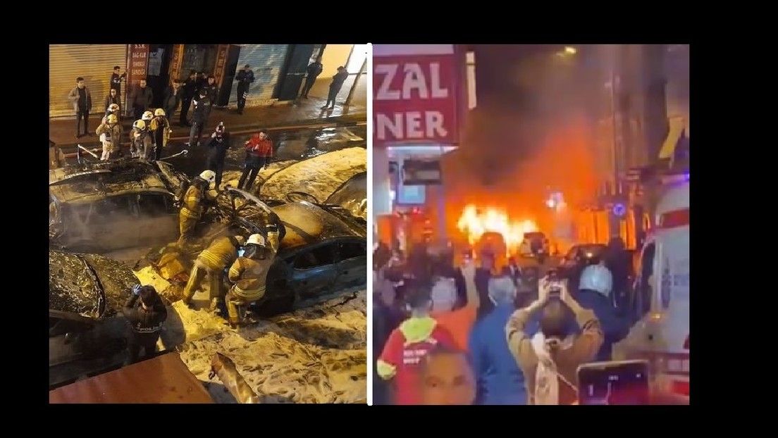 Reportan la explosión de un coche en Estambul