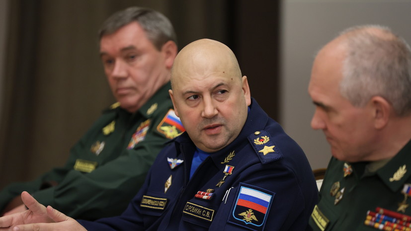 «Решением министра обороны»: главком ВКС России Суровикин назначен командующим группировкой сил в зоне СВО