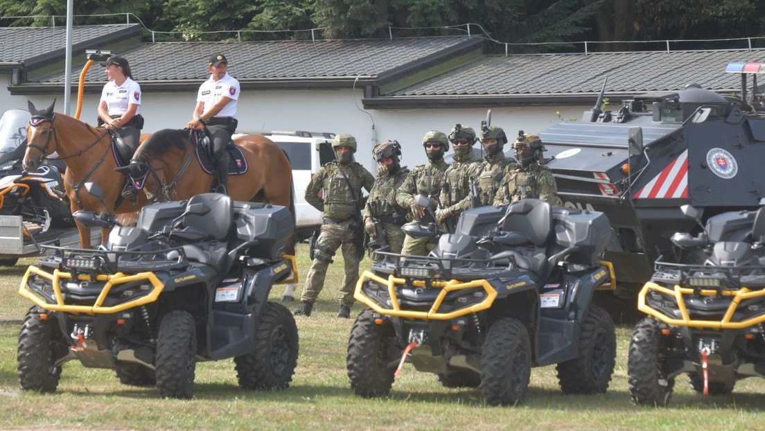 Slowakische Polizei geht massiv gegen illegale Migration und Schmuggel an Grenze zur Ukraine vor