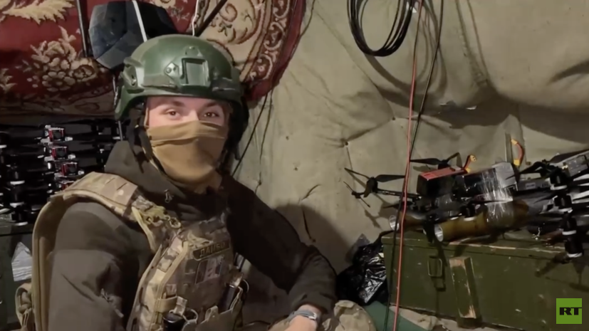 Боец СВО рассказал военкору RT о профессии оператора FPV