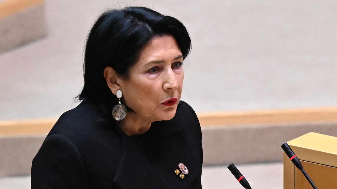 Präsidentin: Russland führt einen hybriden Krieg gegen Georgien