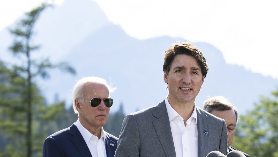 Medienbericht: Biden übte auf Trudeau Druck aus, Trucker-Proteste zu beenden