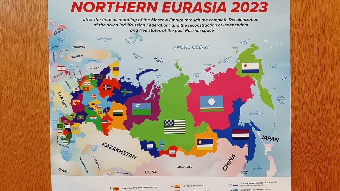 "Postrussischer Raum" - Wie Russland in Berlin schon mal in 40 "Länder" zerlegt wurde