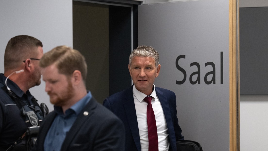 "Alles für Deutschland": Landgericht Halle verurteilt AfD-Politiker Höcke zu 16.900 Euro Strafe