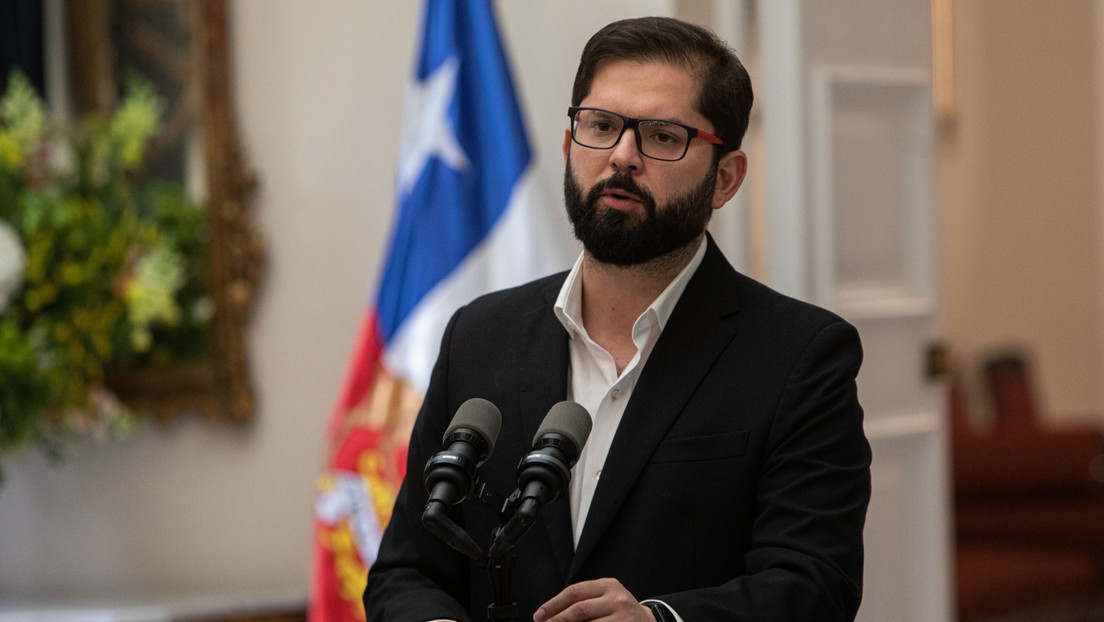 El presidente de Chile, Gabriel Boric