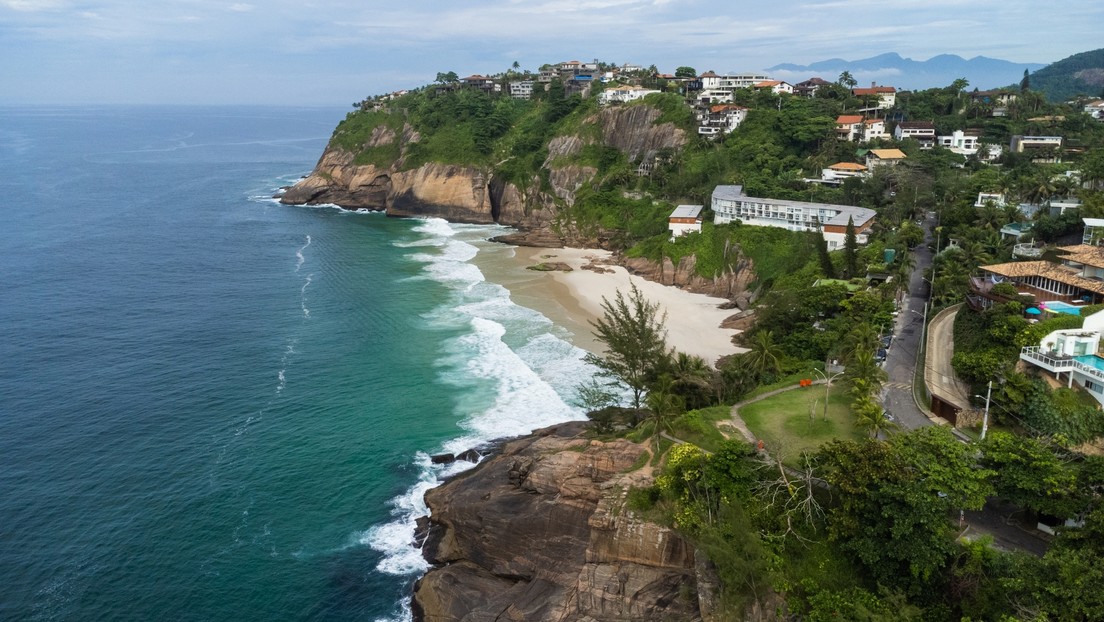 La playa Joatinga, Brasil