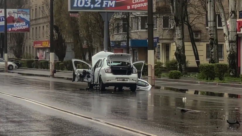 «Оказывается медицинская помощь»: в центре Мелитополя один человек пострадал при взрыве автомобиля