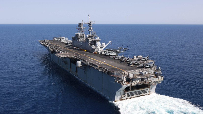США вывели корабли USS Bataan и USS Carter Hall из акватории Красного моря