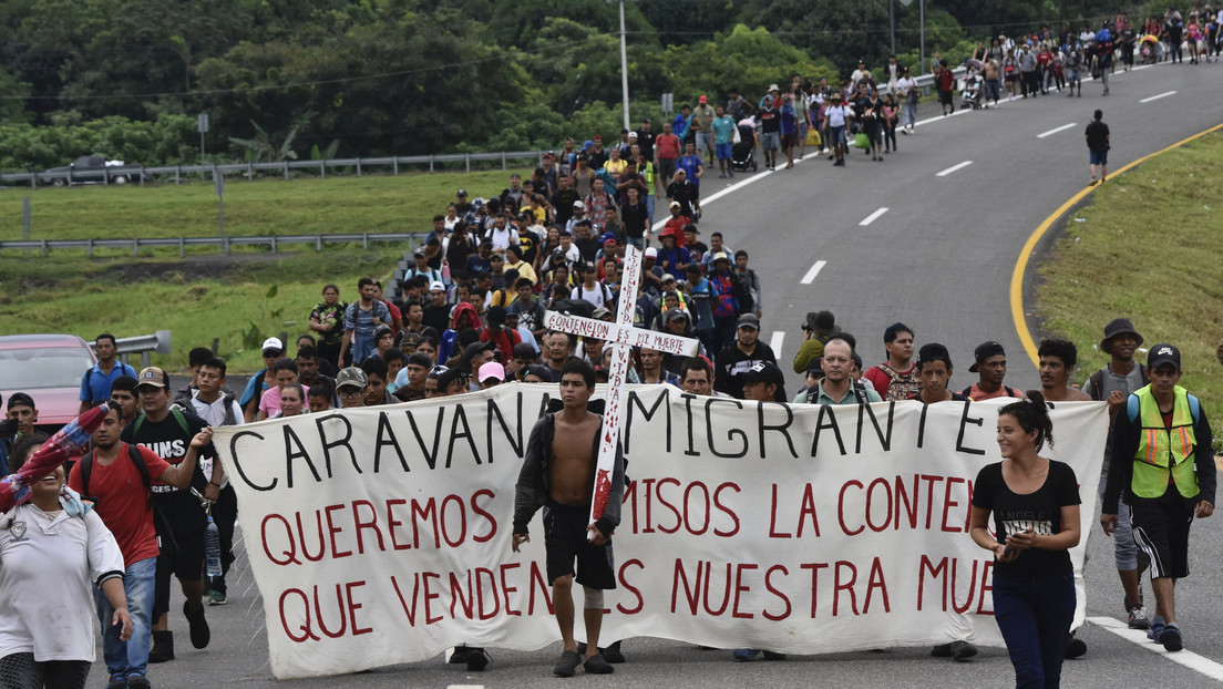 Neue tausendköpfige Migrantenkarawane unterwegs zur Südgrenze der USA