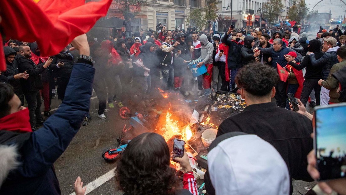 Nach Marokkos WM-Sieg über Belgien: Randale in Belgien und den Niederlanden