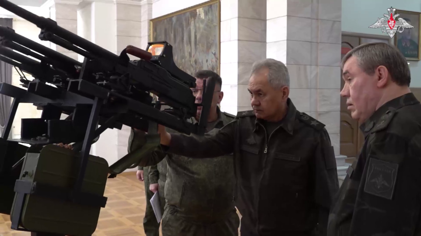 Шойгу презентовали модернизированное вооружение для борьбы с беспилотниками