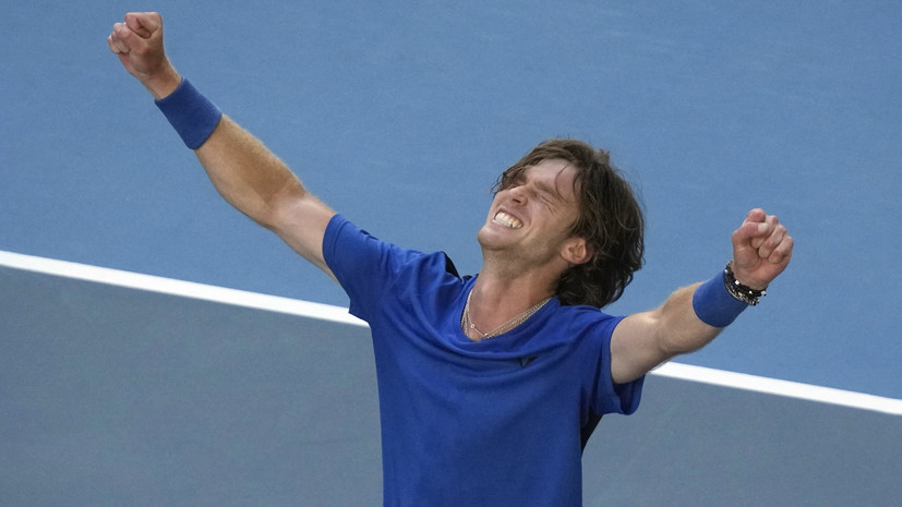 «Потрясён и счастлив»: Рублёв вышел в четвертьфинал Australian Open, уступая 0:5 на тай-брейке в пятой партии
