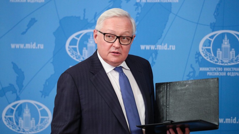 Замглавы МИД Рябков: Москва будет противостоять линии США на поражение России